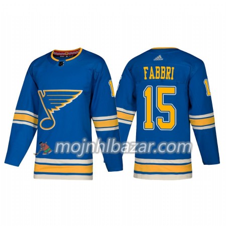 Dresovi St. Louis Blues Robby Fabbri 15 Adidas 2018-2019 Alternate Authentic - Muške Dresovi St. Louis Blues Robby Fabbri 15 Adidas 2018-2019 Alternate Authentic - Muške
